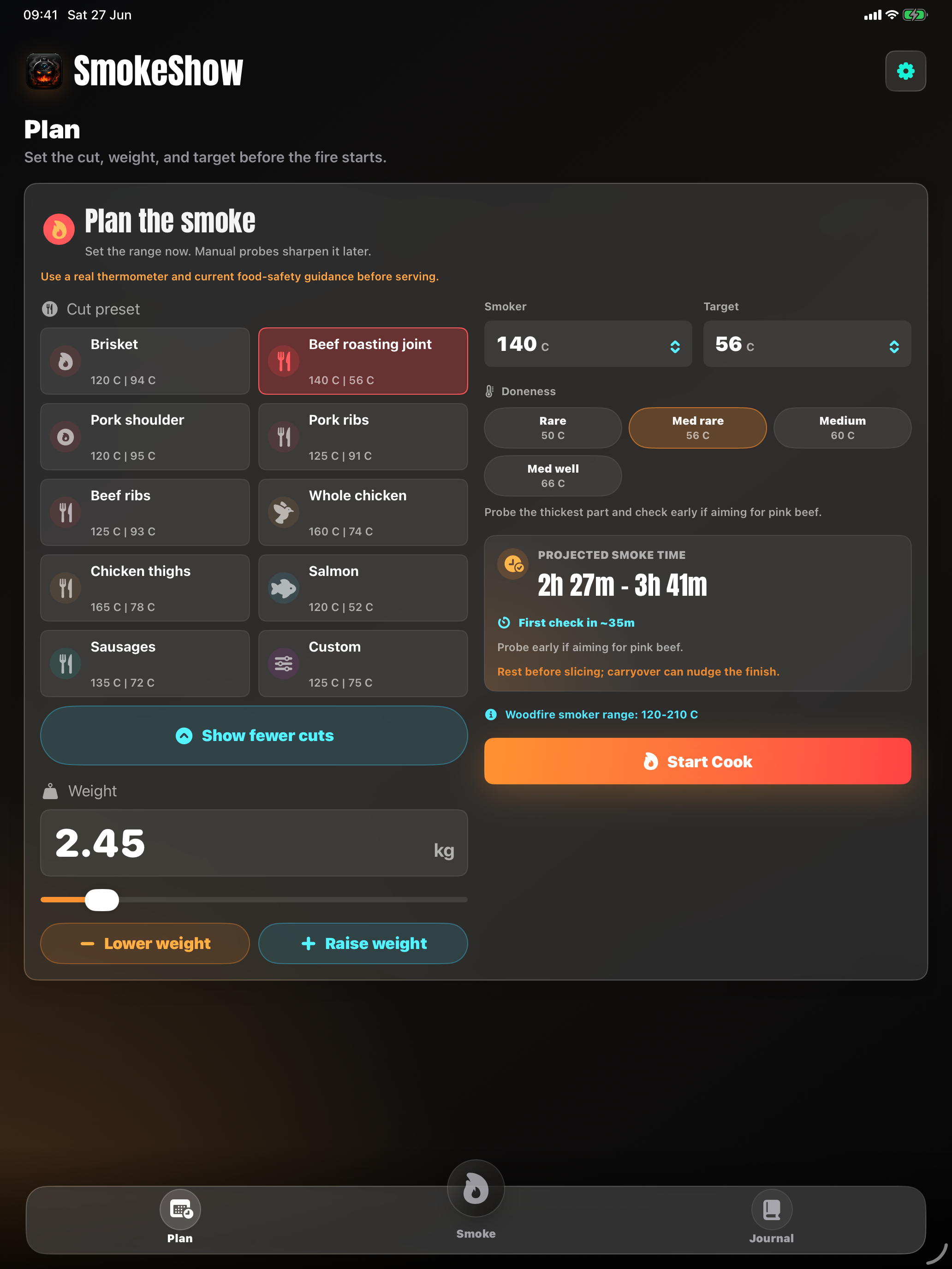 iPad preset screenshot preview