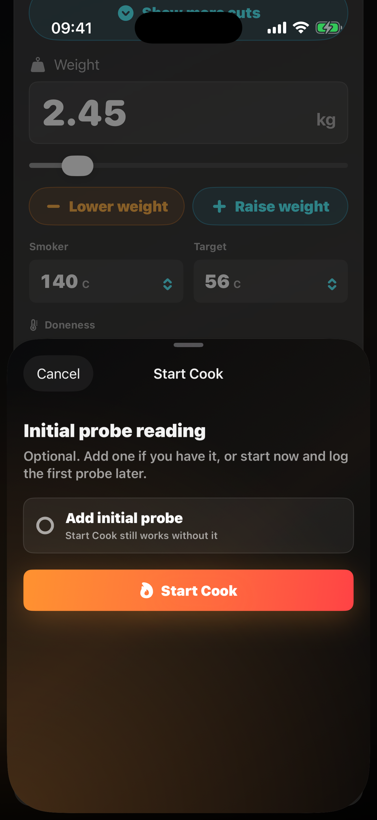 Start Cook screenshot preview